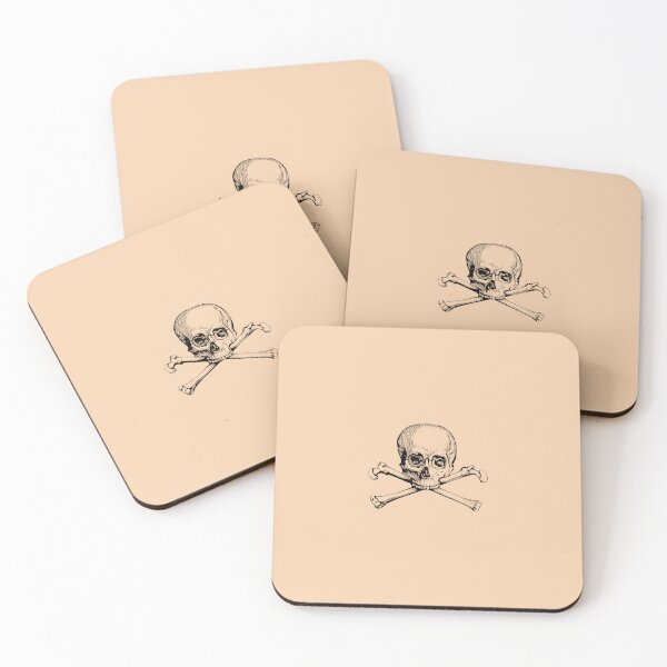 Item preview, Memento Mori Skull and Crossbones, Gothic Halloween Art Catholic designed and sold by opptop.