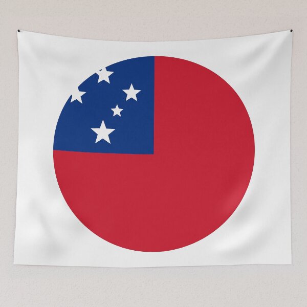 Item preview, Samoa Circle Flag WS designed and sold by shitpostee.