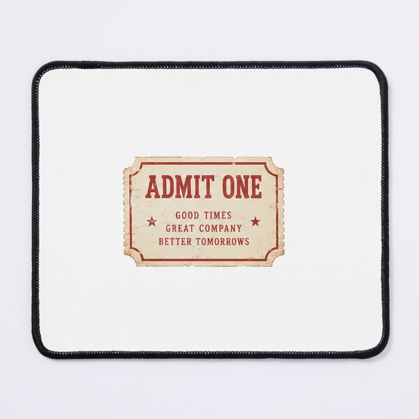 Item preview, Ticket designed and sold by Ellery Lapin.