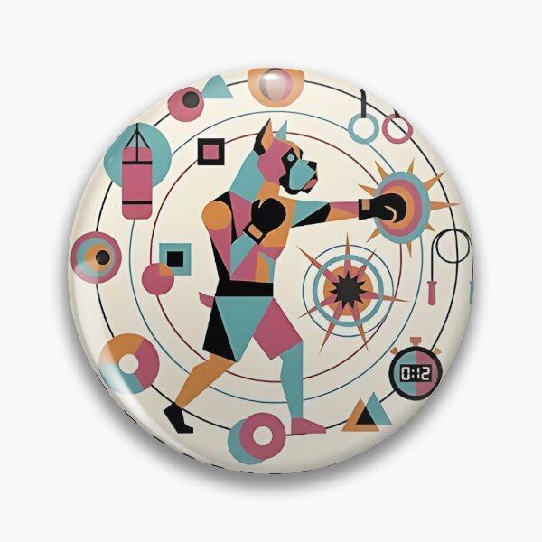 Item preview, Boxer Boxing Champion designed and sold by PictoVibe.