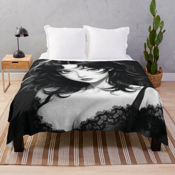 Item preview, Anime Emily Portrait | Black and White Beauties designed and sold by KasaHunterHarem.