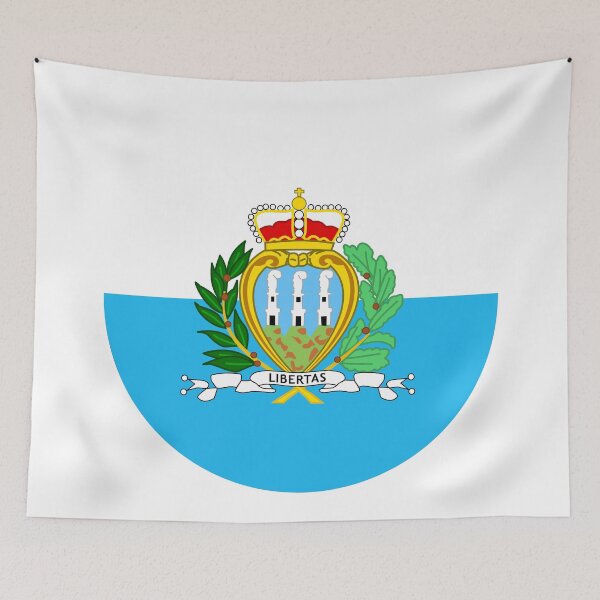 Item preview, San Marino Circle Flag SM designed and sold by shitpostee.
