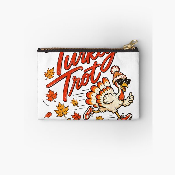 Item preview, Turkey Trot Social Club Funny Thanksgiving Running Turkey T-Shirt designed and sold by gidget-gadget.