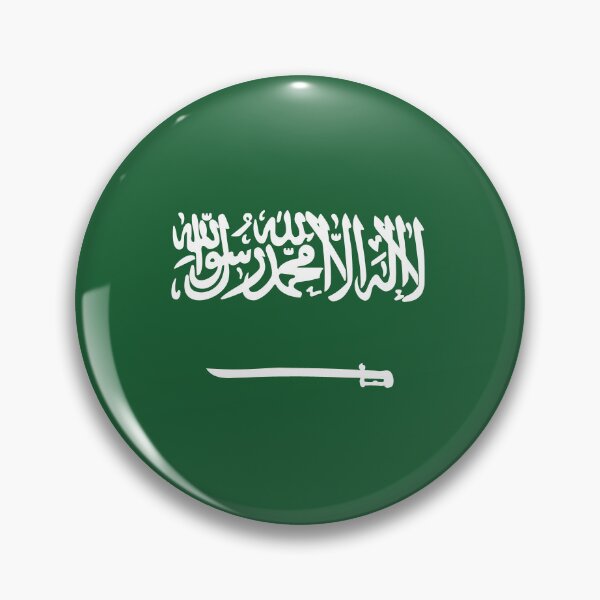 Item preview, Saudi Arabia Circle Flag SA designed and sold by shitpostee.