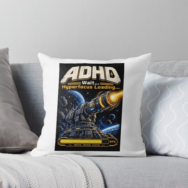 Item preview, ADHD - Hyperfocus Loading designed and sold by droidalex.