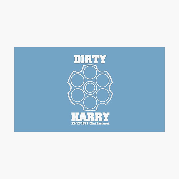 Dirty Harry Photographic Print