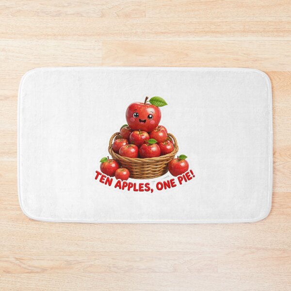 Item preview, Ten Apples One Pie – Cute Counting Apples Nursery Rhyme designed and sold by LearnFunStore.