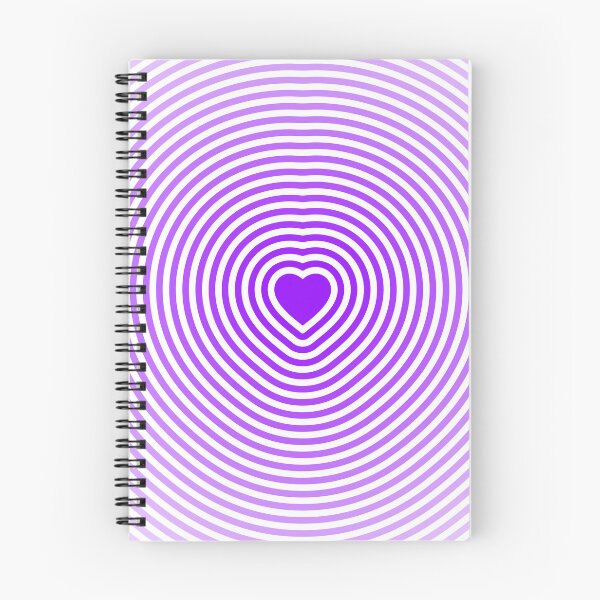 Item preview, Heart & Ripples (purple on White) designed and sold by JMParadis.