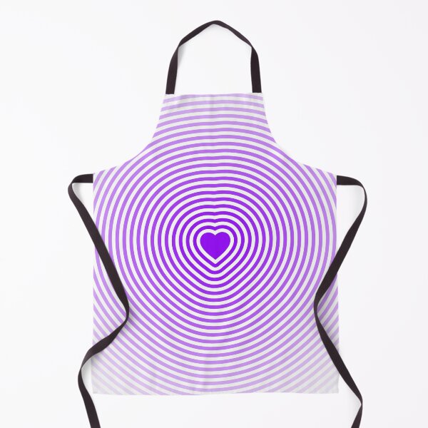 Item preview, Heart & Ripples (purple on White) designed and sold by JMParadis.