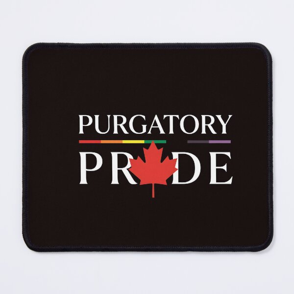 Item preview, Purgatory Pride Canadian Flag Maple Leaf designed and sold by CuteartBySakura.