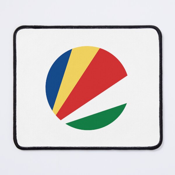 Item preview, Seychelles Circle Flag SC designed and sold by shitpostee.