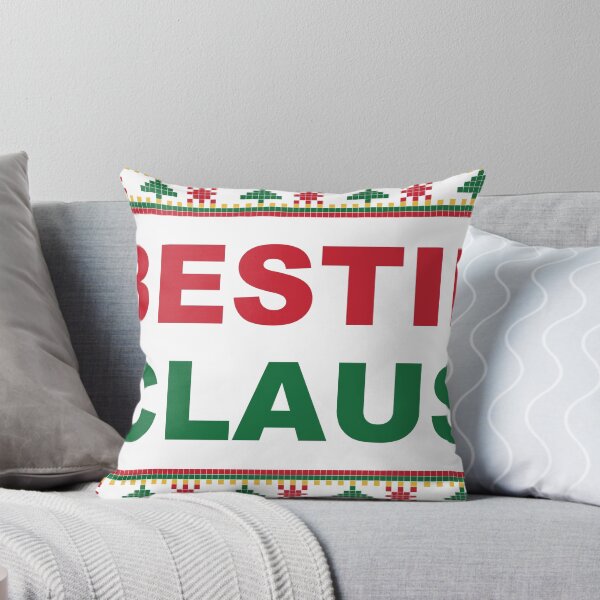 Item preview, Bestie Claus Funny Christmas Sweater designed and sold by Alphakenon.