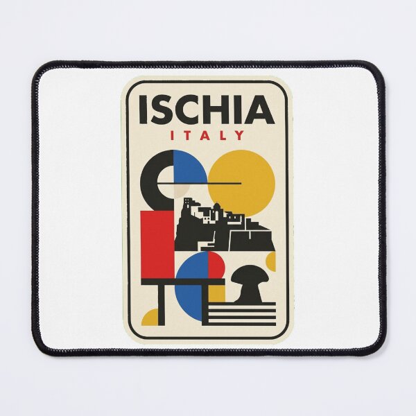 Item preview, Retro Ischia Bauhaus Geometric Skyline designed and sold by k3rstman1.
