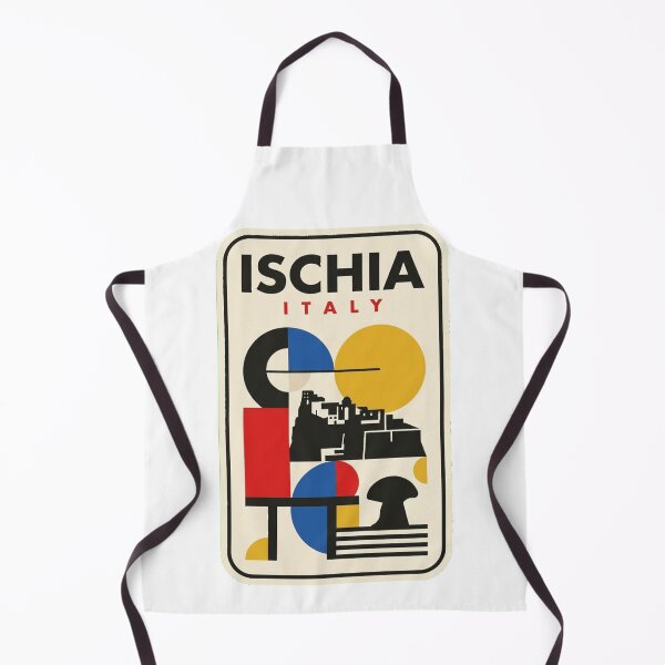 Item preview, Retro Ischia Bauhaus Geometric Skyline designed and sold by k3rstman1.