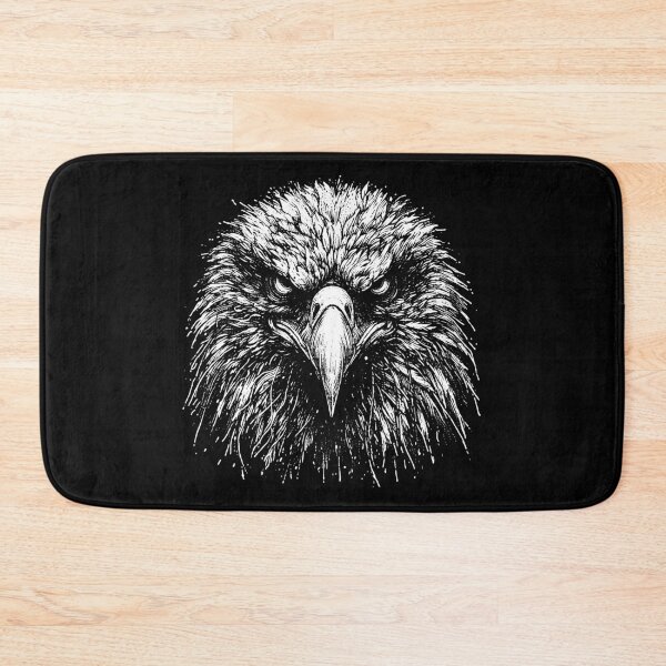 Item preview, Dark Art Eagle Bird Head Face Anger Tattoo designed and sold by MORSPECTIVE.