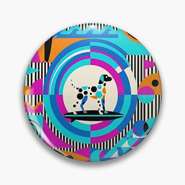 Item preview, Dalmatian Surfer designed and sold by PictoVibe.