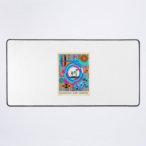 Item preview, Dalmatian Surfer designed and sold by PictoVibe.