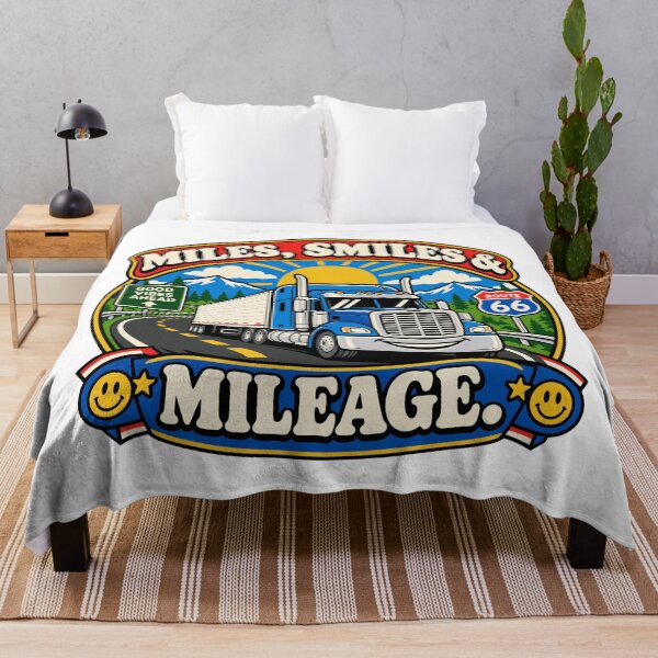 Item preview, Miles Smiles Mileage Trucker designed and sold by RAS-77.