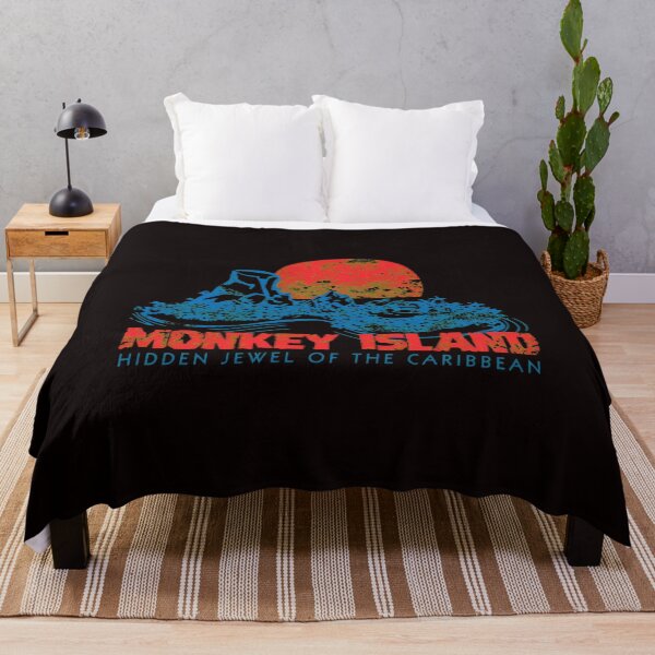 Item preview, Monkey Island Island Sunset Retro  designed and sold by BeautyDesignNo1.