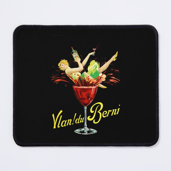 Item preview, Vintage-Vlan-Du-Berni-Bitter-Aperitif-Alcoholic-Advertisement-Lithograph-Poster designed and sold by salaya.