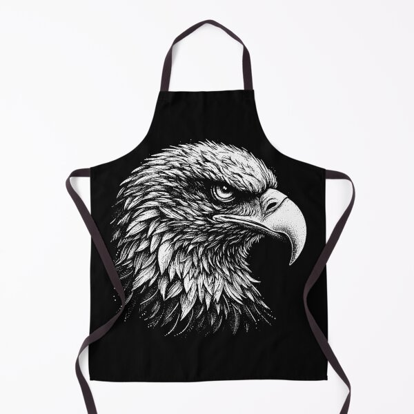 Item preview, Dark Art Eagle Bird Head Side Face Angry Tattoo designed and sold by MORSPECTIVE.