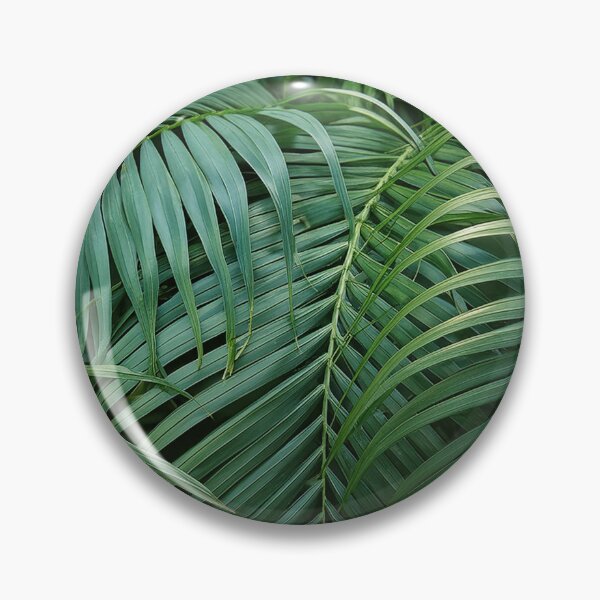 Item preview, Lush, overlapping palm leaves in varying shades of green create a tropical feel designed and sold by homydesign.