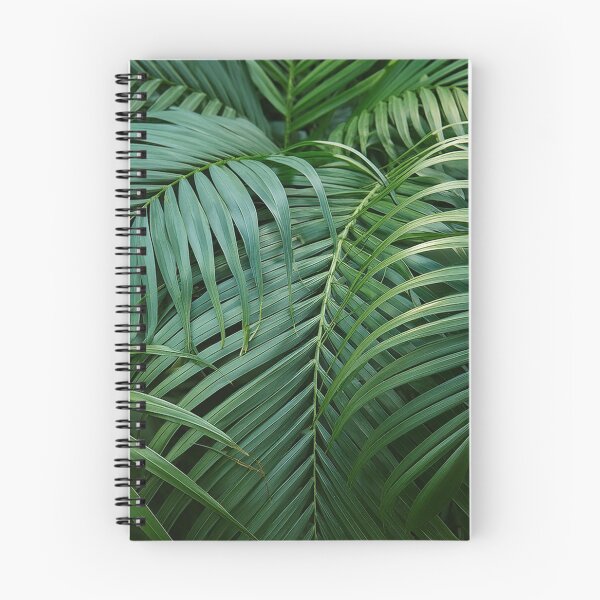 Item preview, Lush, overlapping palm leaves in varying shades of green create a tropical feel designed and sold by homydesign.