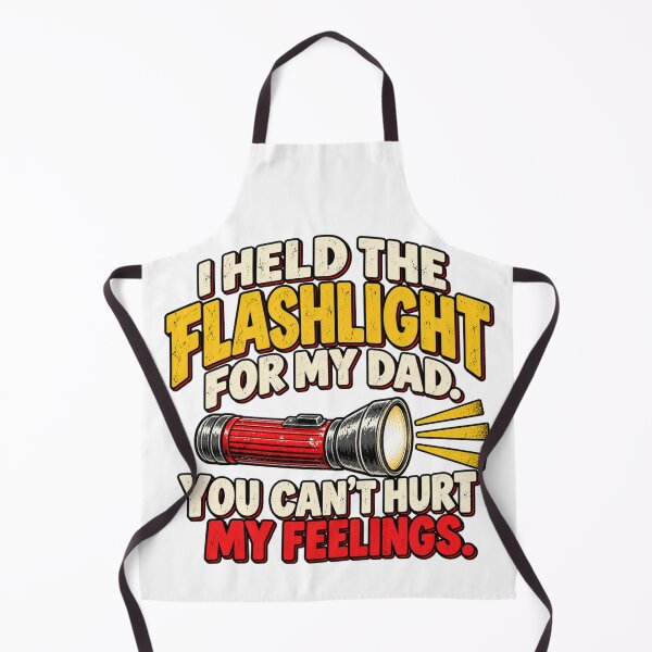 Item preview, I Held the Flashlight for My Dad Funny Nostalgic Humor designed and sold by DesignsForThee.