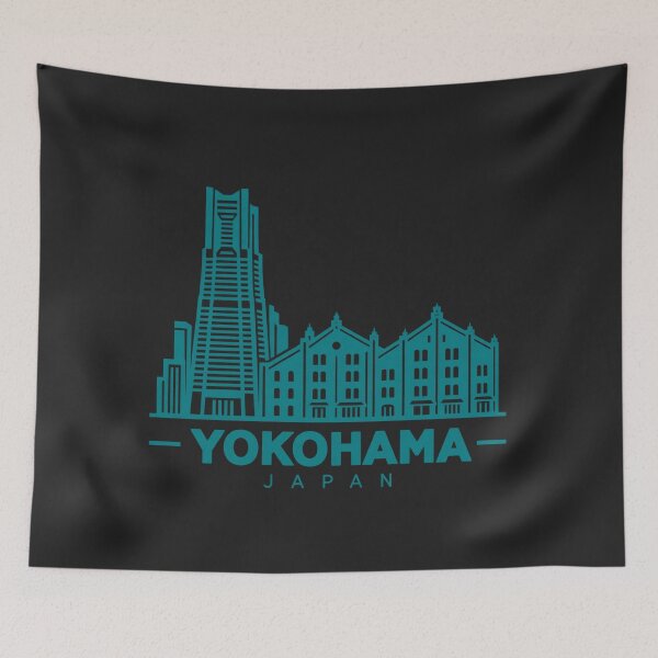 Item preview, Sendai Miyagi Japan Line Art Landmark Poster designed and sold by CMYKStudio.