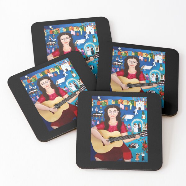 Item preview, Violeta-Parra-Singing-Her-Song-Black-Wedding-Ii designed and sold by husonhinsonq.