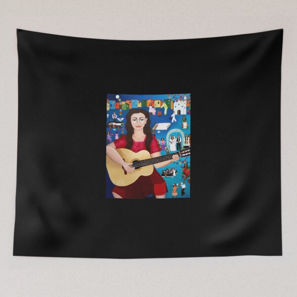 Item preview, Violeta-Parra-Singing-Her-Song-Black-Wedding-Ii designed and sold by husonhinsonq.