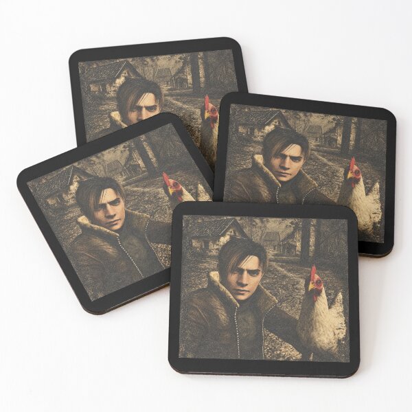 Item preview, Vintage Leon & Chicken, Leon S. Kennedy Graphic designed and sold by WatercolourferS.
