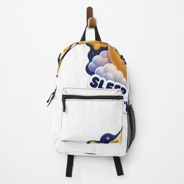 Item preview, Sleep Softly Little One – Cute Crescent Moon and Stars designed and sold by LearnFunStore.
