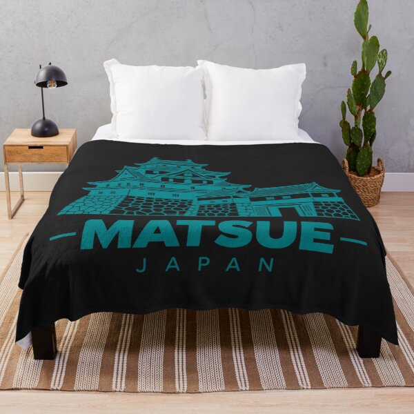 Item preview, Matsue Shimane Japan Line Art Landmark Poster designed and sold by CMYKStudio.