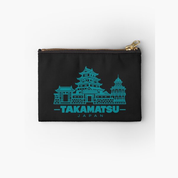 Item preview, Takamatsu Kagawa Japan Line Art Coastline Poster designed and sold by CMYKStudio.