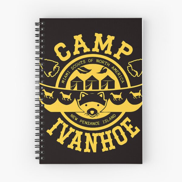 Aperçu de l'œuvre Emblème des Scouts kaki du camp Ivanhoe créée et vendue par BeautyDesignNo1.