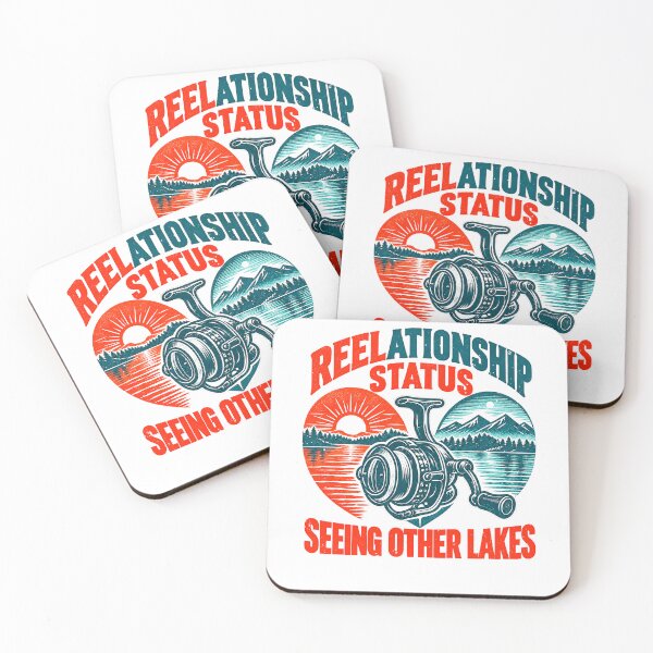 Item preview, Seeing Other Lakes Fishing Pun designed and sold by elderberry.
