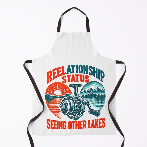 Item preview, Seeing Other Lakes Fishing Pun designed and sold by elderberry.