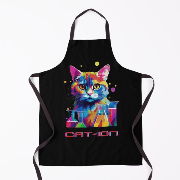 Item preview, Cation Cute Science Cat Chemistry Pun designed and sold by NicoleSchroder4.