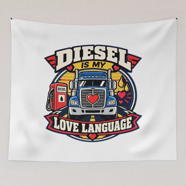 Item preview, Diesel Is My Love Language designed and sold by RAS-77.
