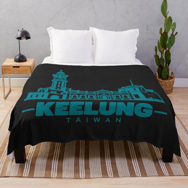 Item preview, Keelung Taiwan Line Art Coastline Poster designed and sold by CMYKStudio.