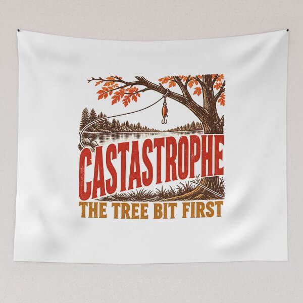 Item preview, The Tree Bit First Fishing Joke designed and sold by elderberry.