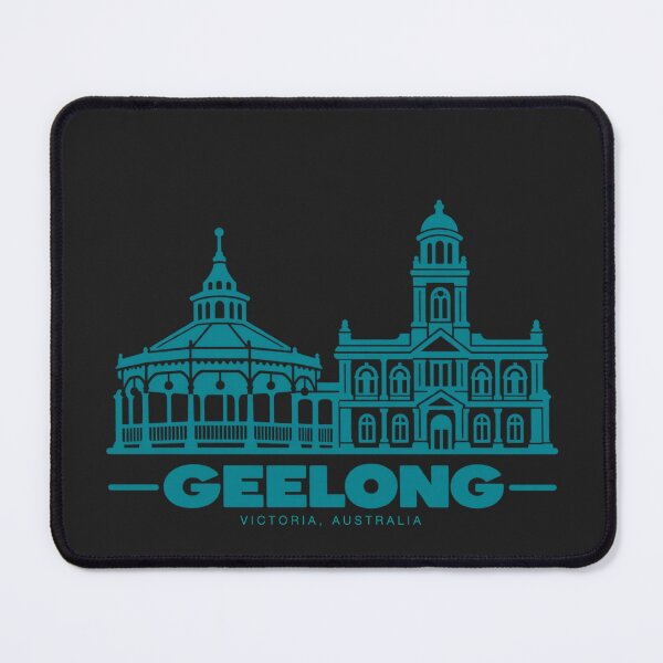 Item preview, Geelong Victoria Australia Line Art Coastline Poster designed and sold by CMYKStudio.