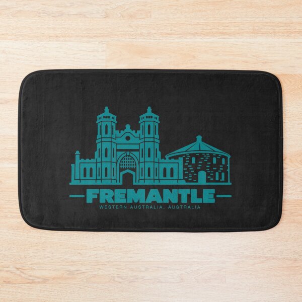 Item preview, Fremantle Western Australia Australia Line Art Coastline Poster designed and sold by CMYKStudio.