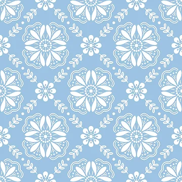 Artwork thumbnail, Traditional Flower Pattern by ViaARTfactory