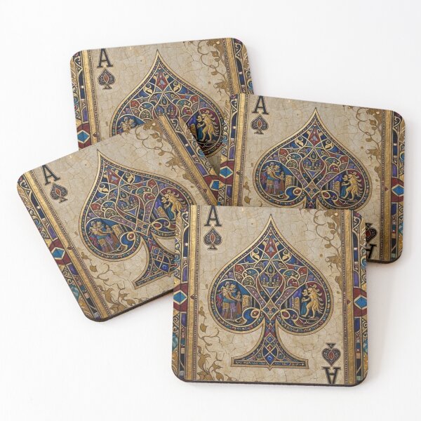 Item preview, Medieval Ace of Spades designed and sold by TheDarkWardrobe.