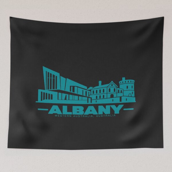 Item preview, Albany Western Australia Australia Line Art Coastline Poster designed and sold by CMYKStudio.