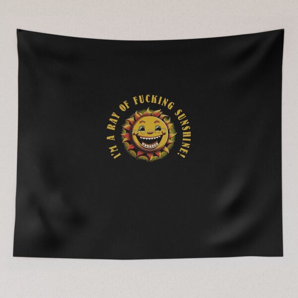 Item preview, Ray Of Sunshine Retro Sarcastic Sun Cartoon designed and sold by NicoleSchroder4.