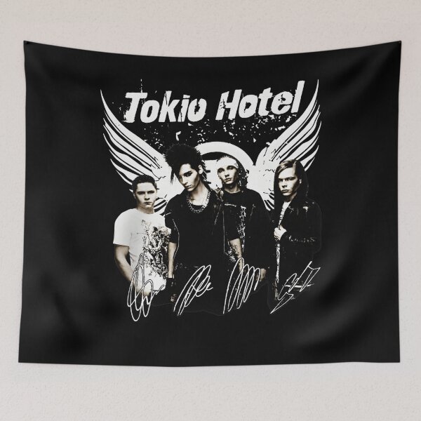 Item preview, Tokioo Hotel Band Wings Autograph designed and sold by beetlechds.