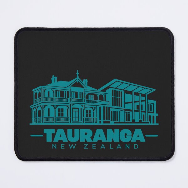 Item preview, Tauranga Bay of Plenty New Zealand Line Art Coastline Poster designed and sold by CMYKStudio.